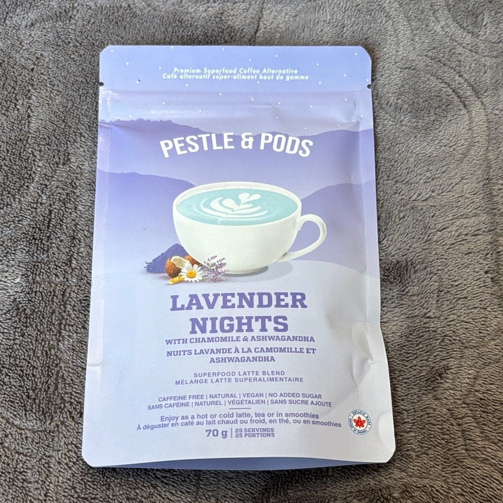💐Lavender Nights Latte Blend Vegan Superfood 70g